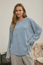 The Laid Back Knit Boxy Top