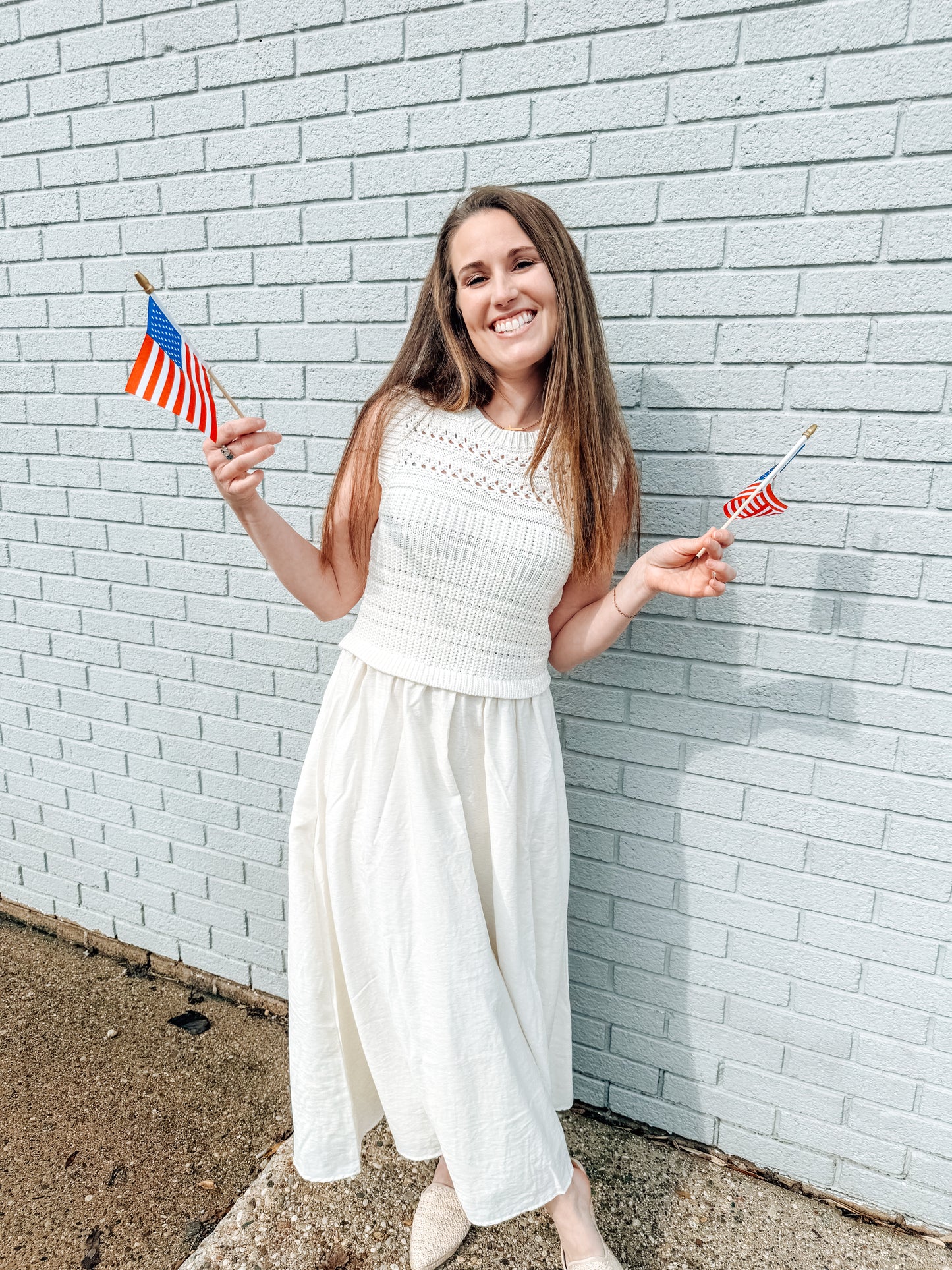 Pure Grace Smocked Sleeveless Dress