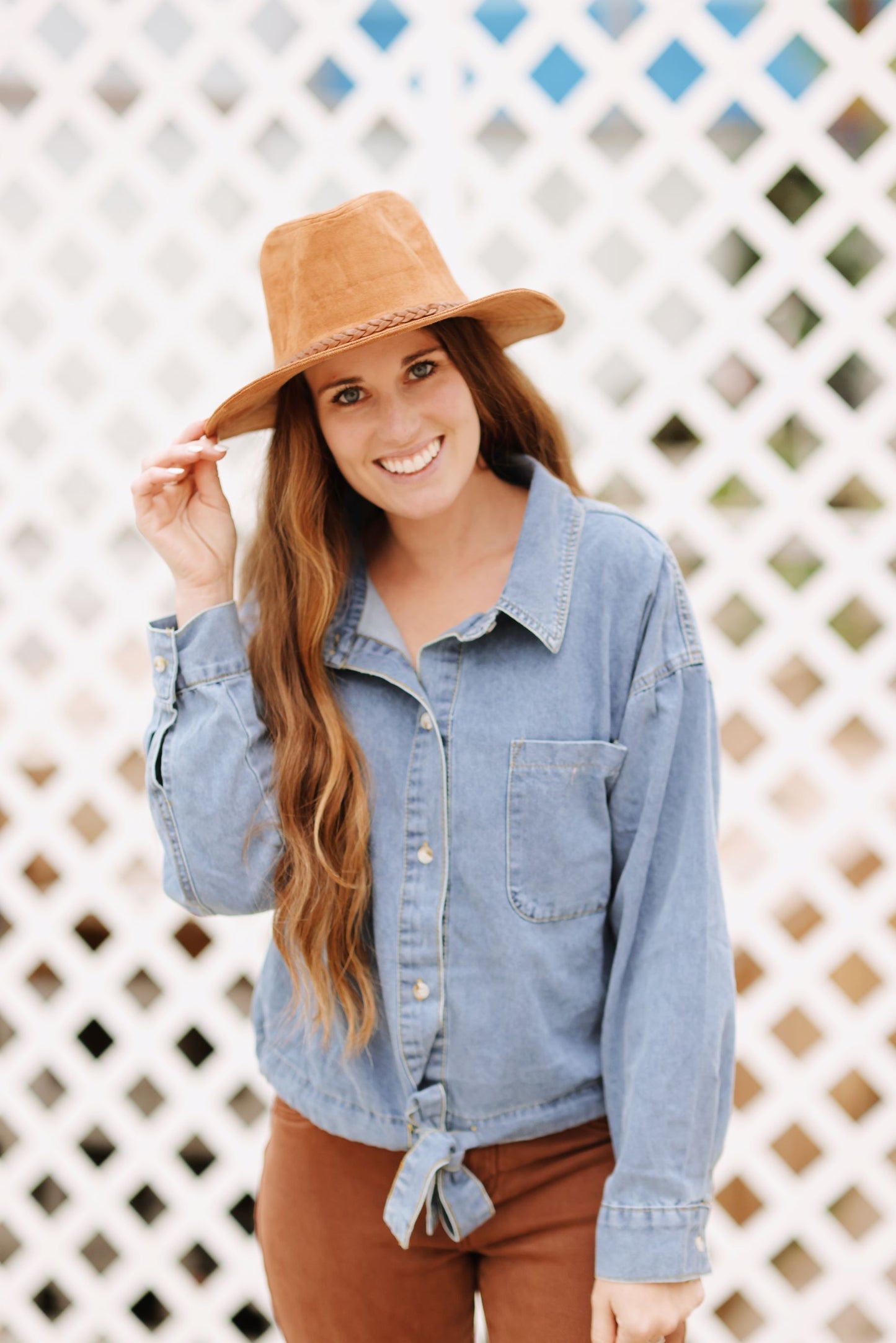 Livin' for Denim Button Up (S-3X)