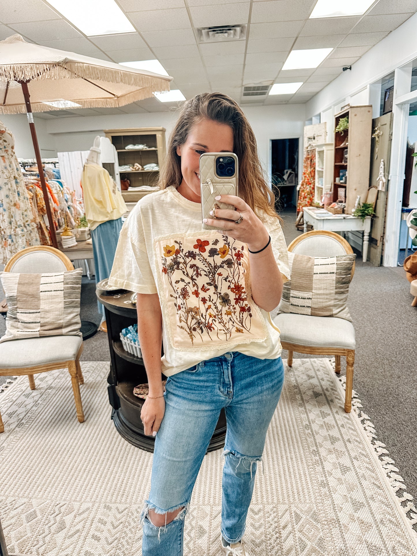 Picture Patchwork Top (2 Colors)