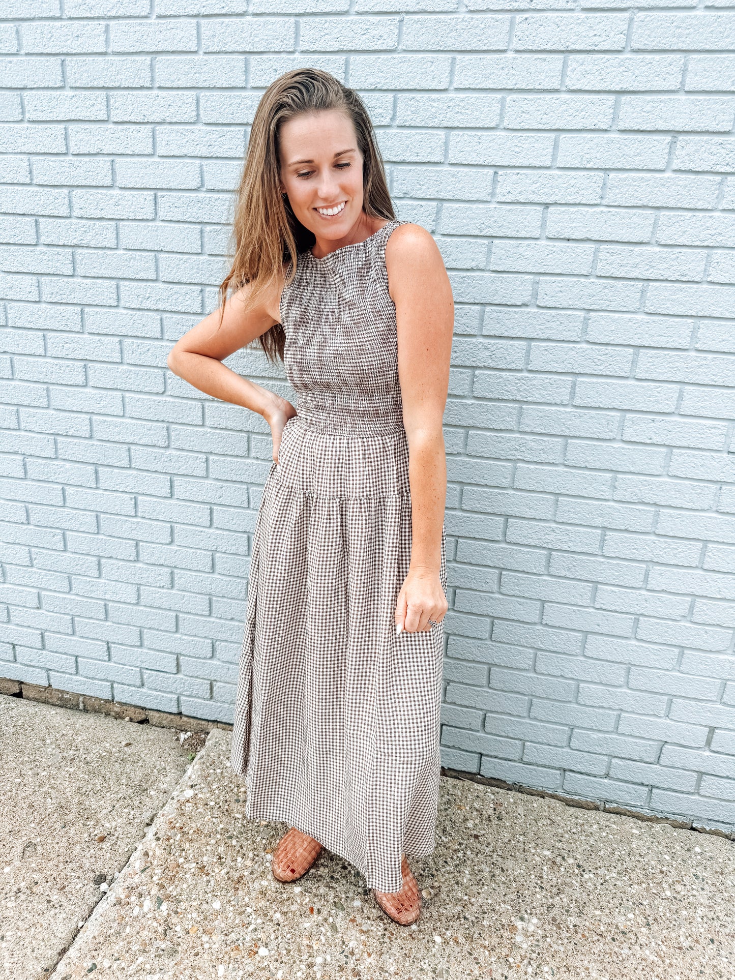 The Southern Charm Midi Sleeveless Dress (2 Colors)