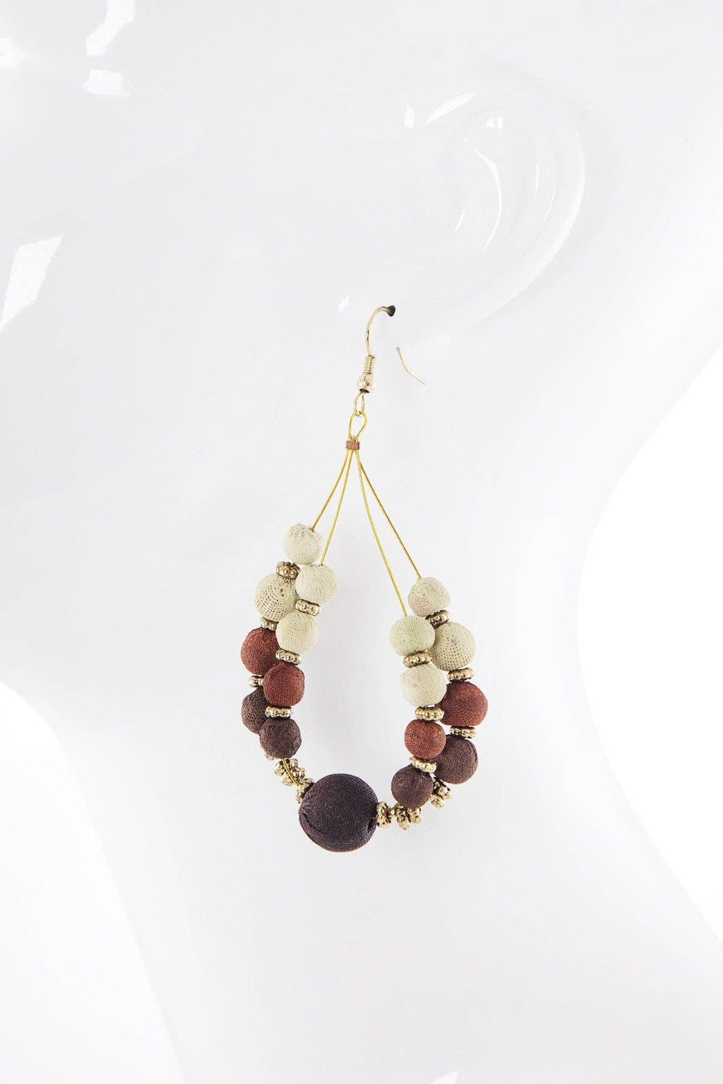 Wooden Dangle Earrings