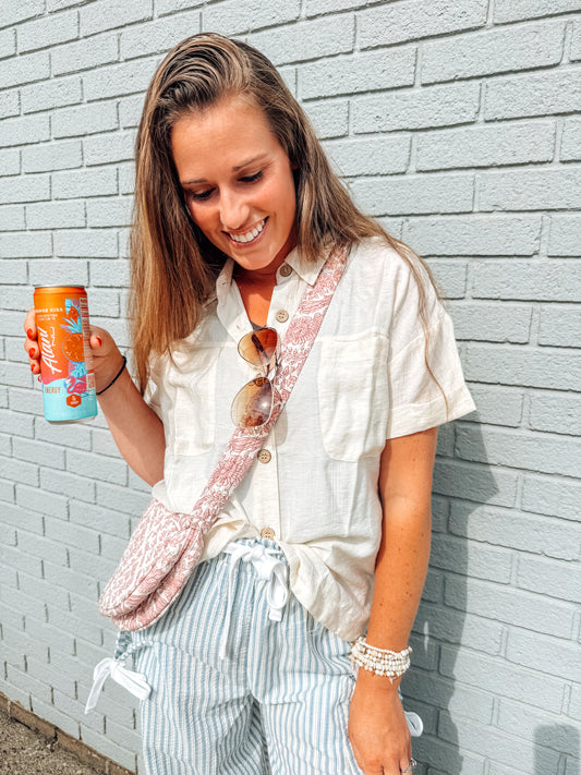 Easy Does it Collared Button Up (S-3X)