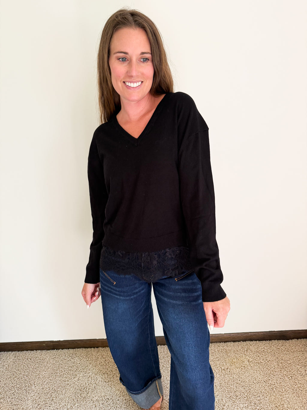 The Delicate Days Lace Knit Sweater (4 colors)
