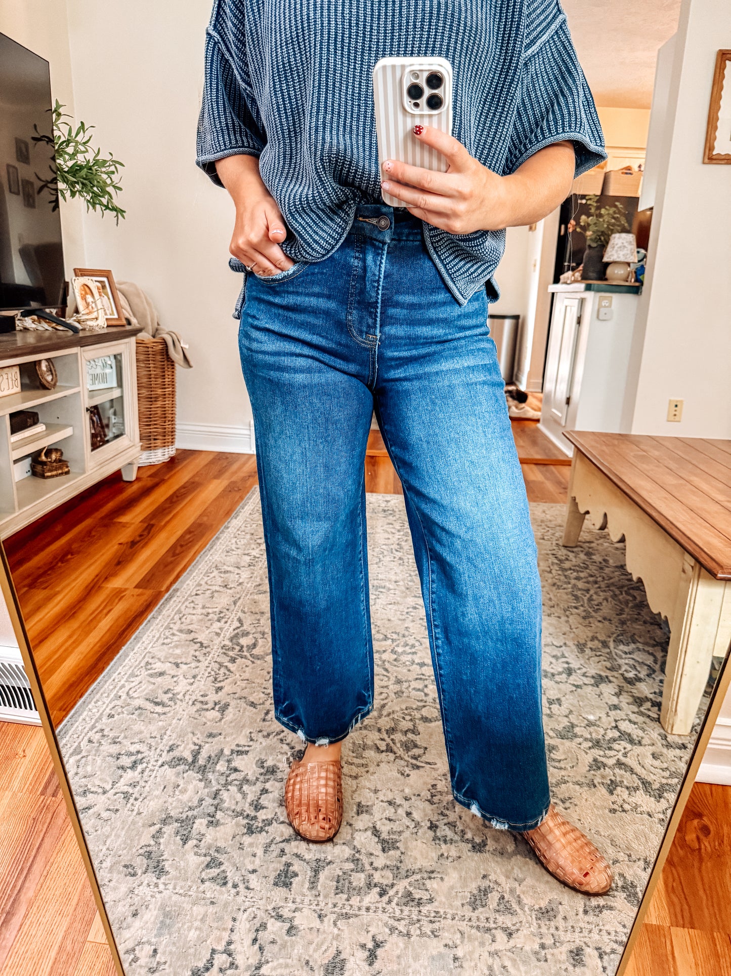 Wear Me All Fall Wide Leg Denim