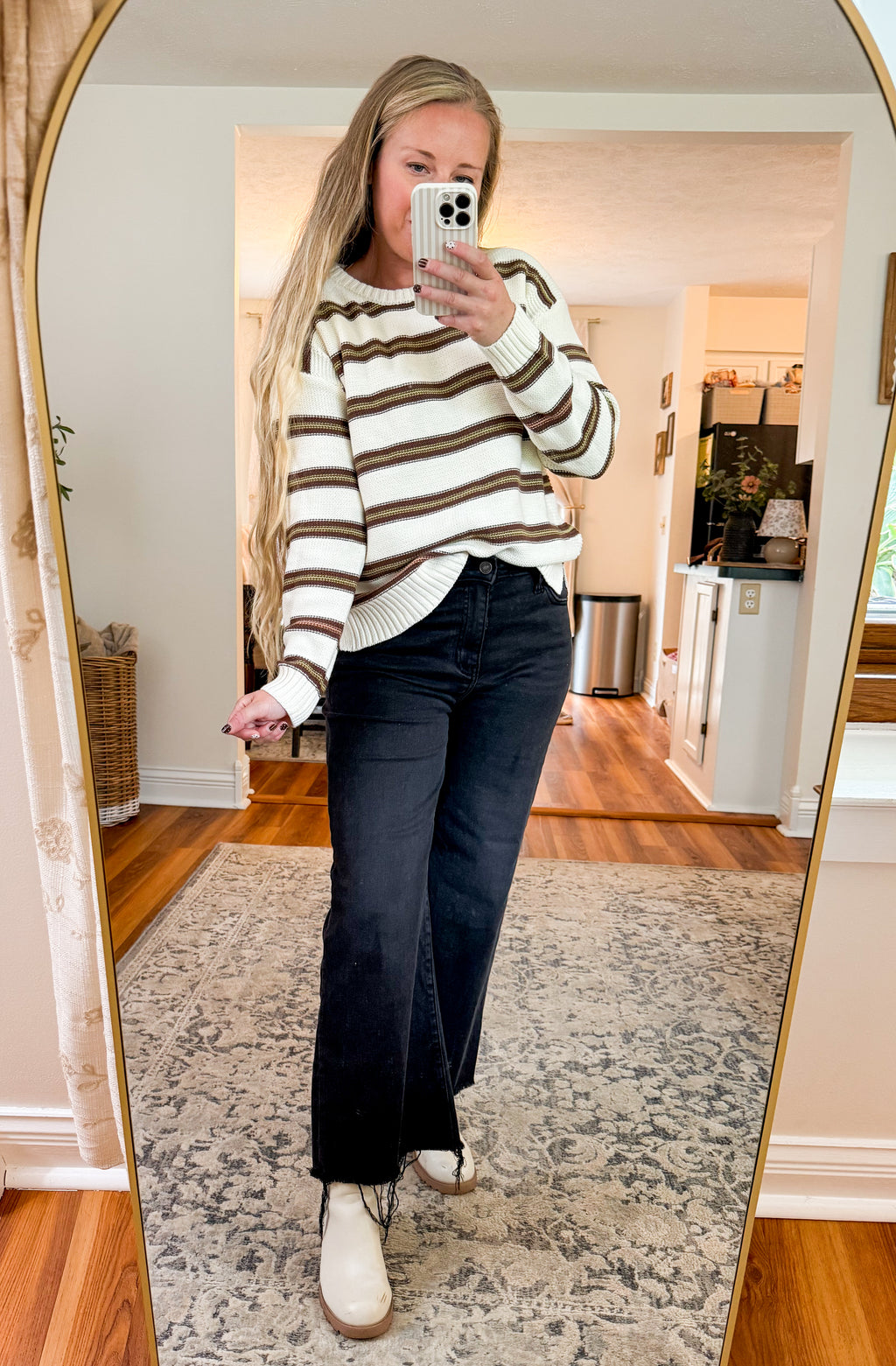 The Woodland Hues Knit Sweater