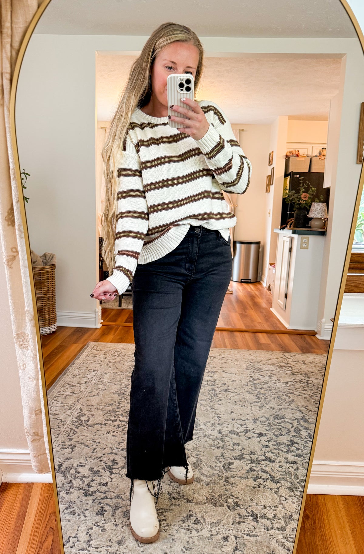 The Woodland Hues Knit Sweater