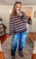 Colorful Days Boxy Knit Sweater