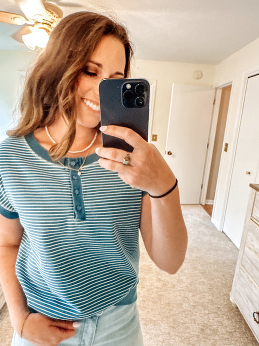The Laidback Line Henley Top