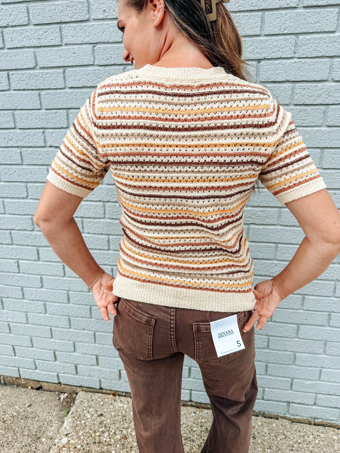 The Painted Desert Stripe Knit Sweater