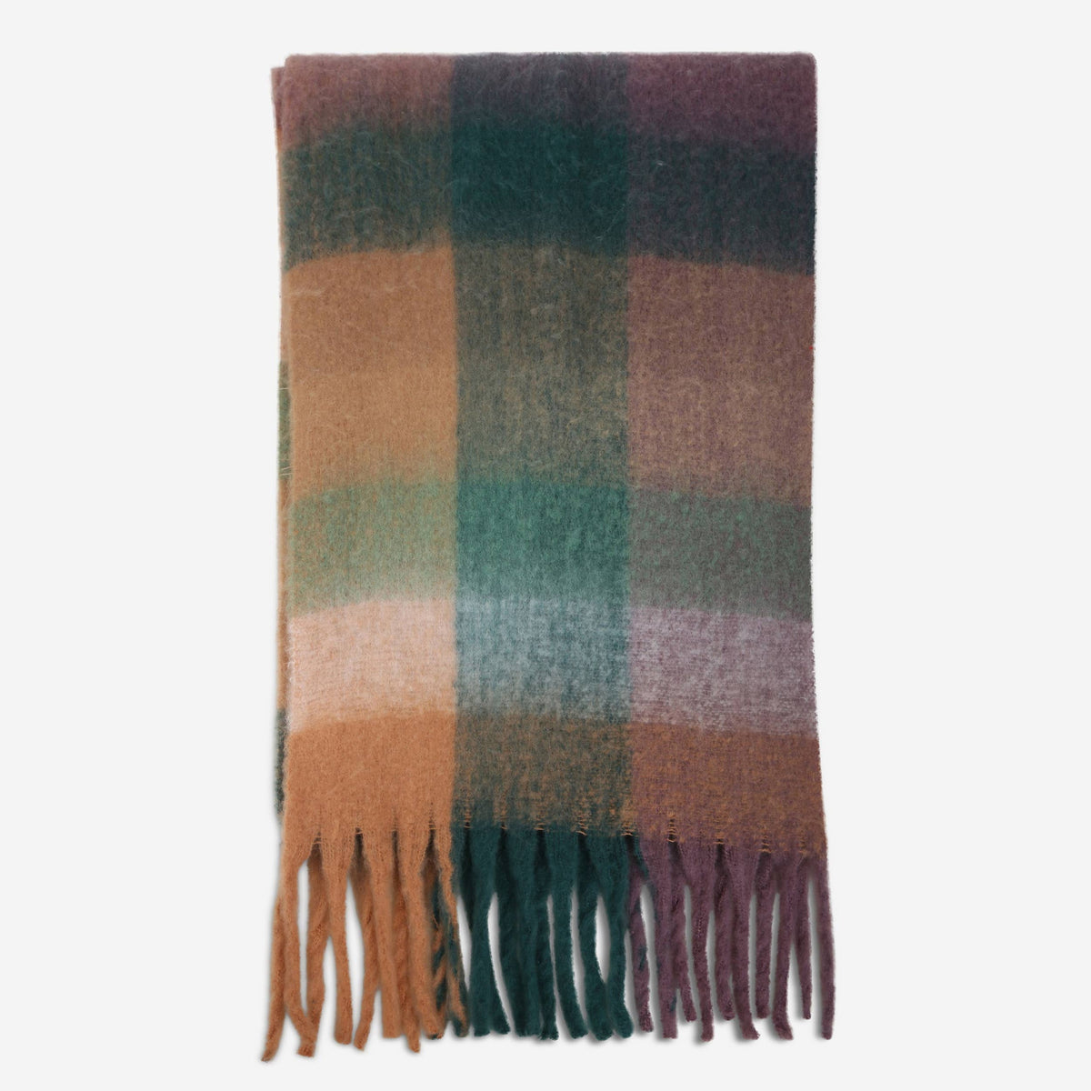 Plaid Warmth Scarf