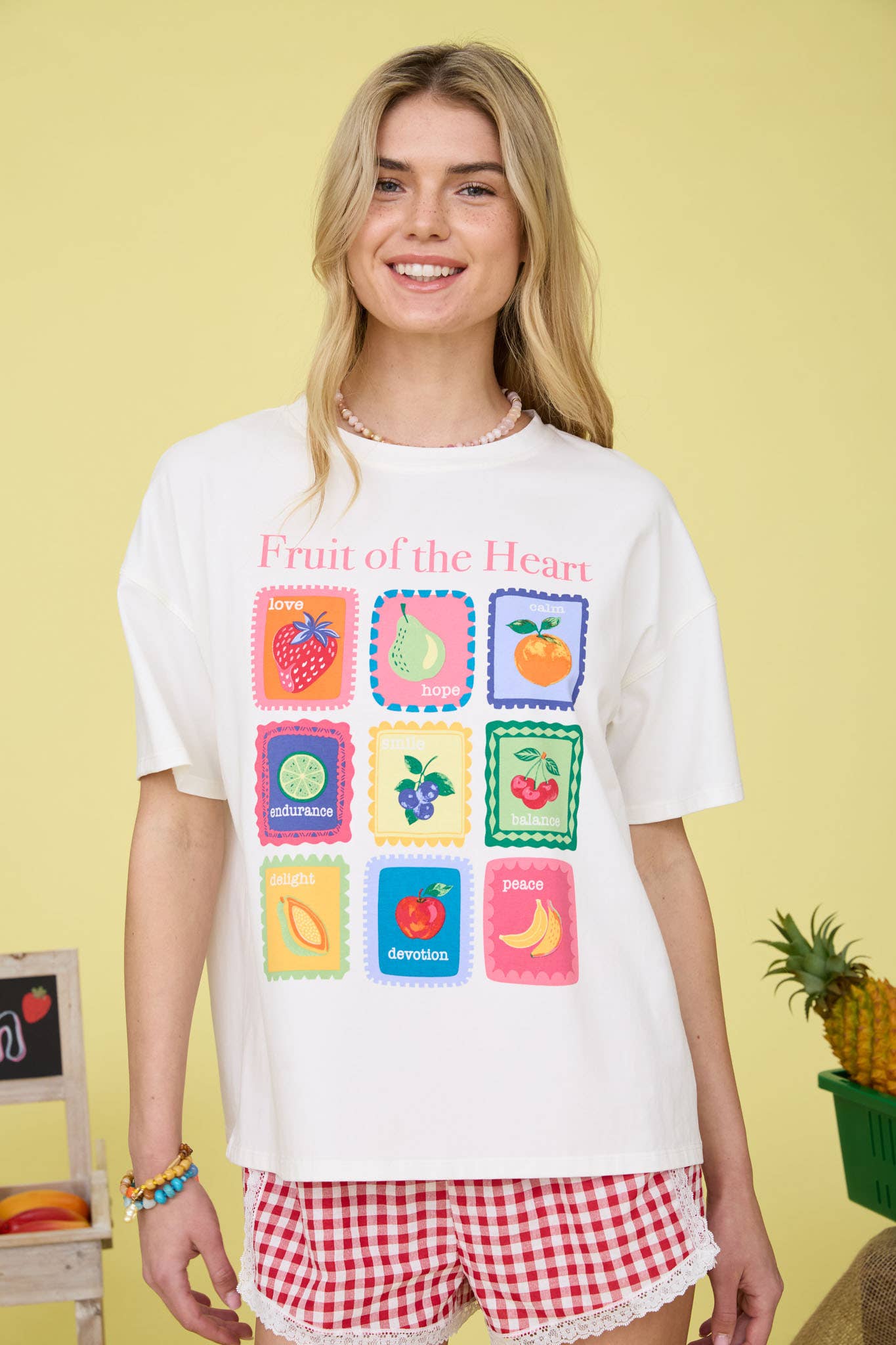 Fruit Of The Heart Graphic T-Shirt
