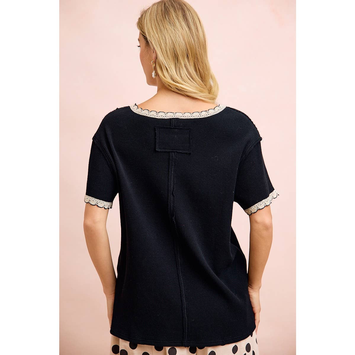 Classic Crush Contrasting Knit Top (S-XL)