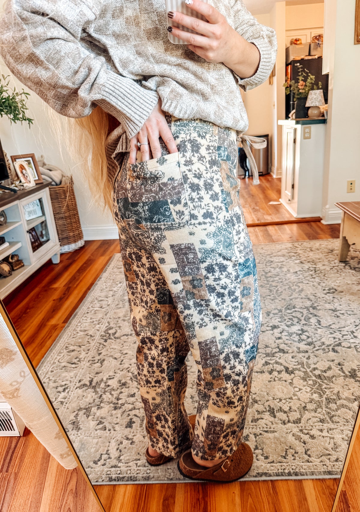 Moody Bandana Patchwork Barrel Denim (S-XL)