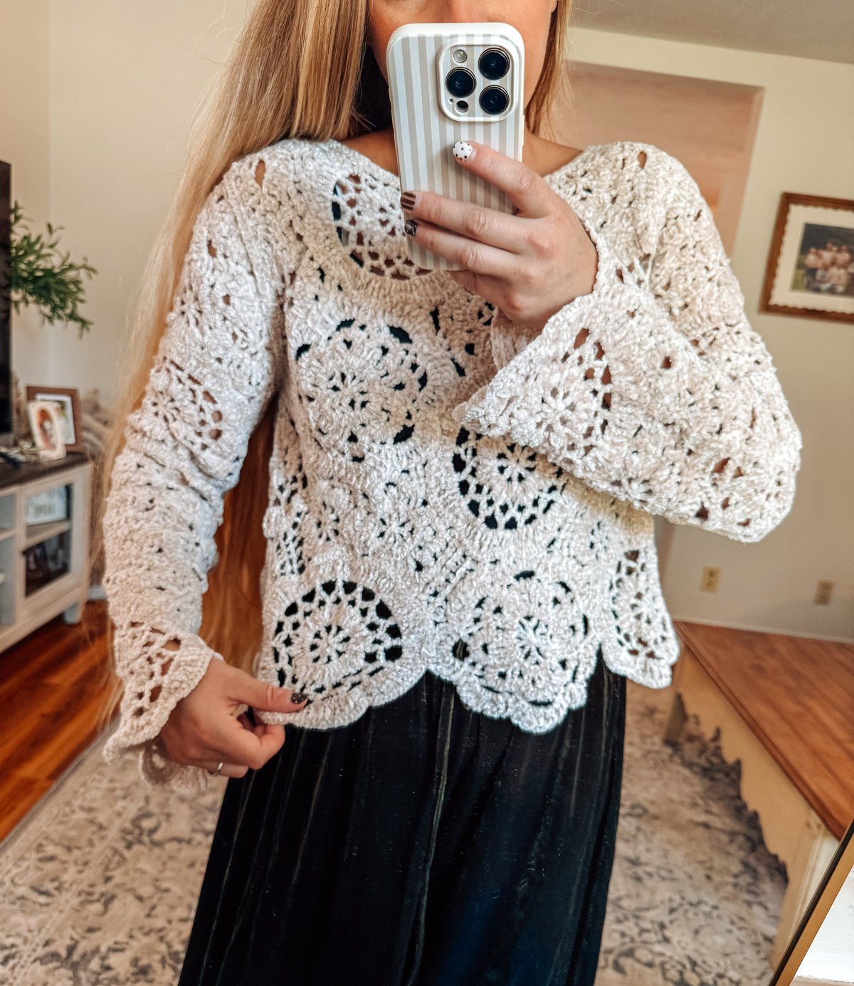 Home for the Holidays Chenille Knit Sweater