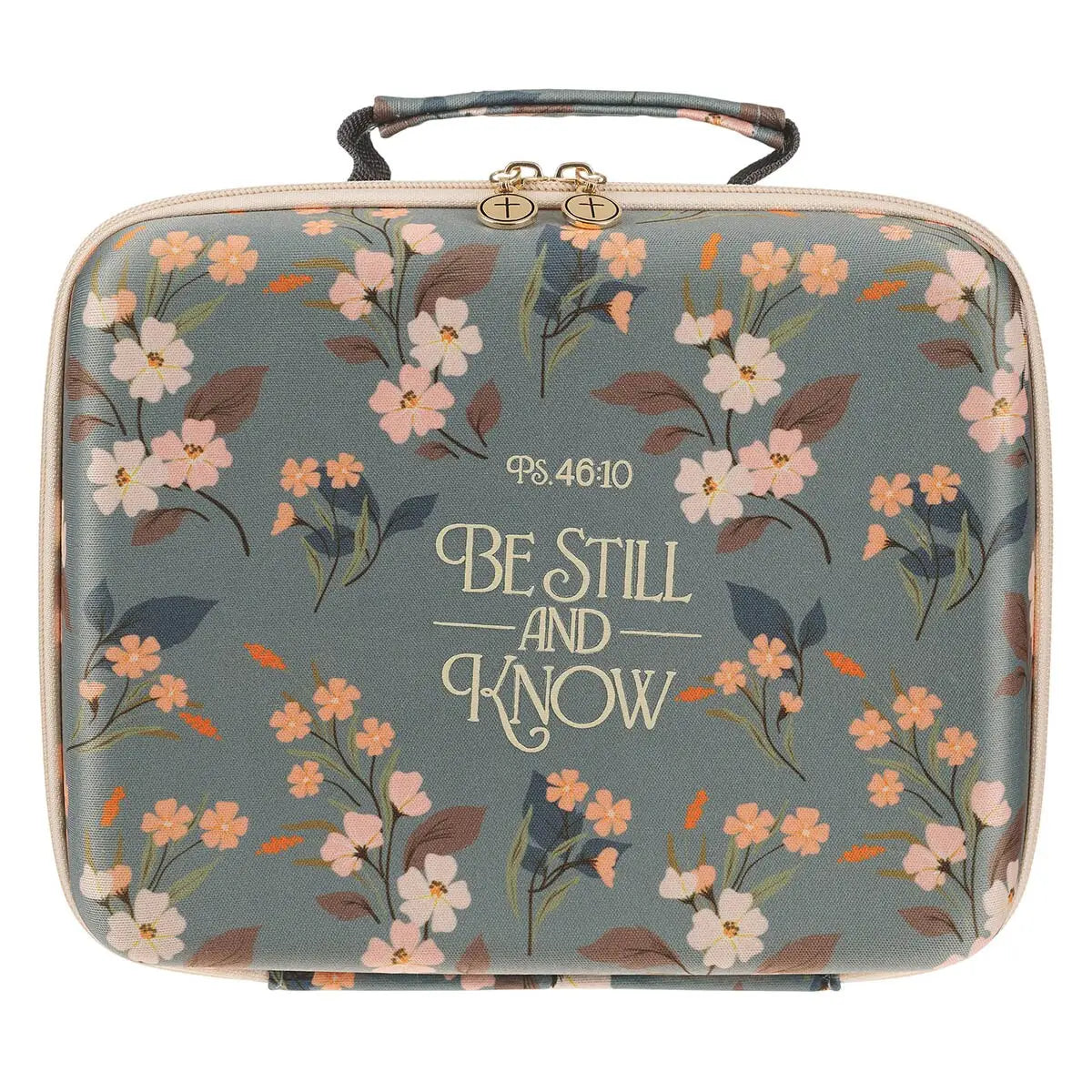Be Still Ps. 46:10 Hardcover Bible Case