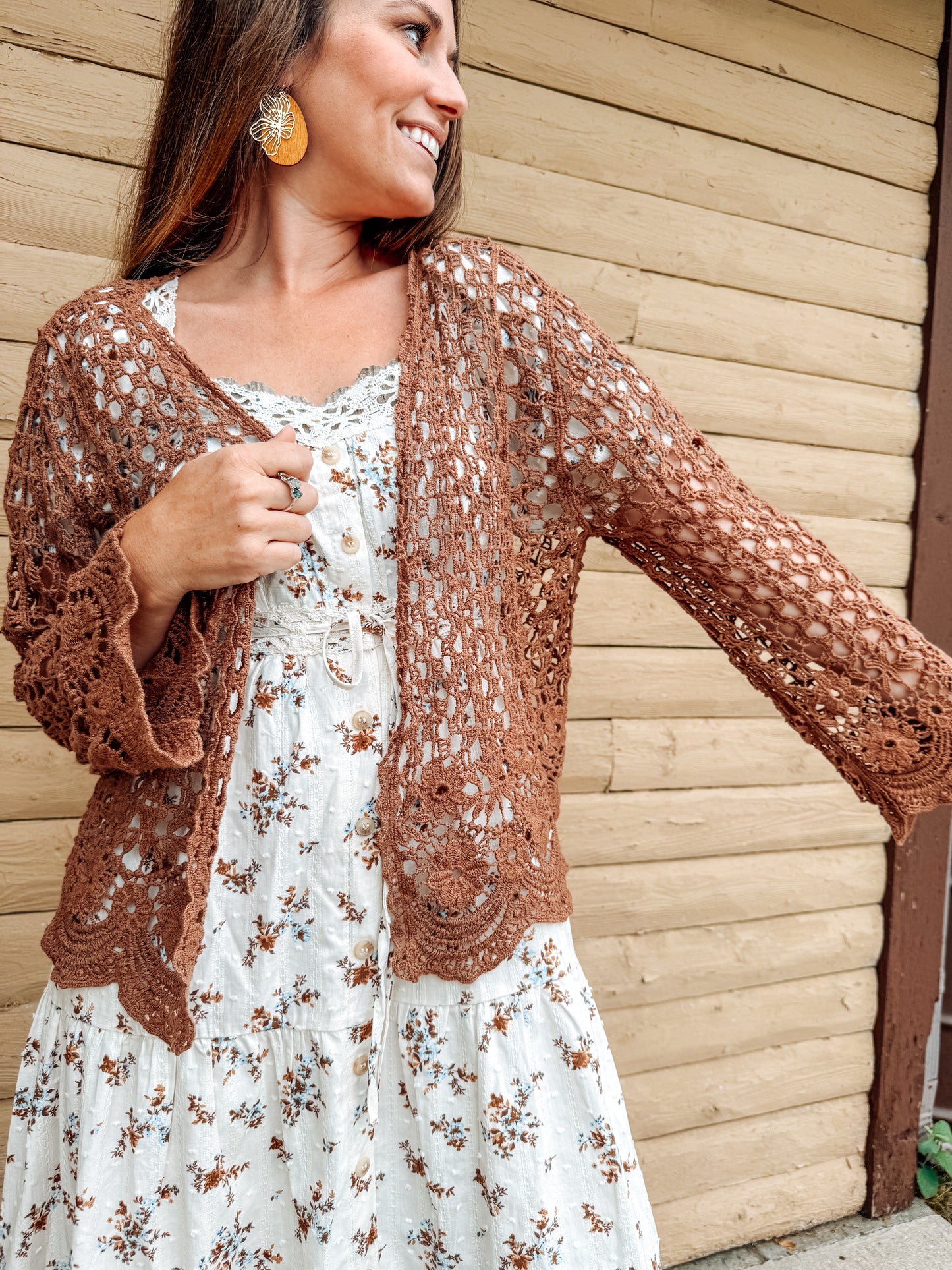 The Sedona Sunset Crochet Cardigan