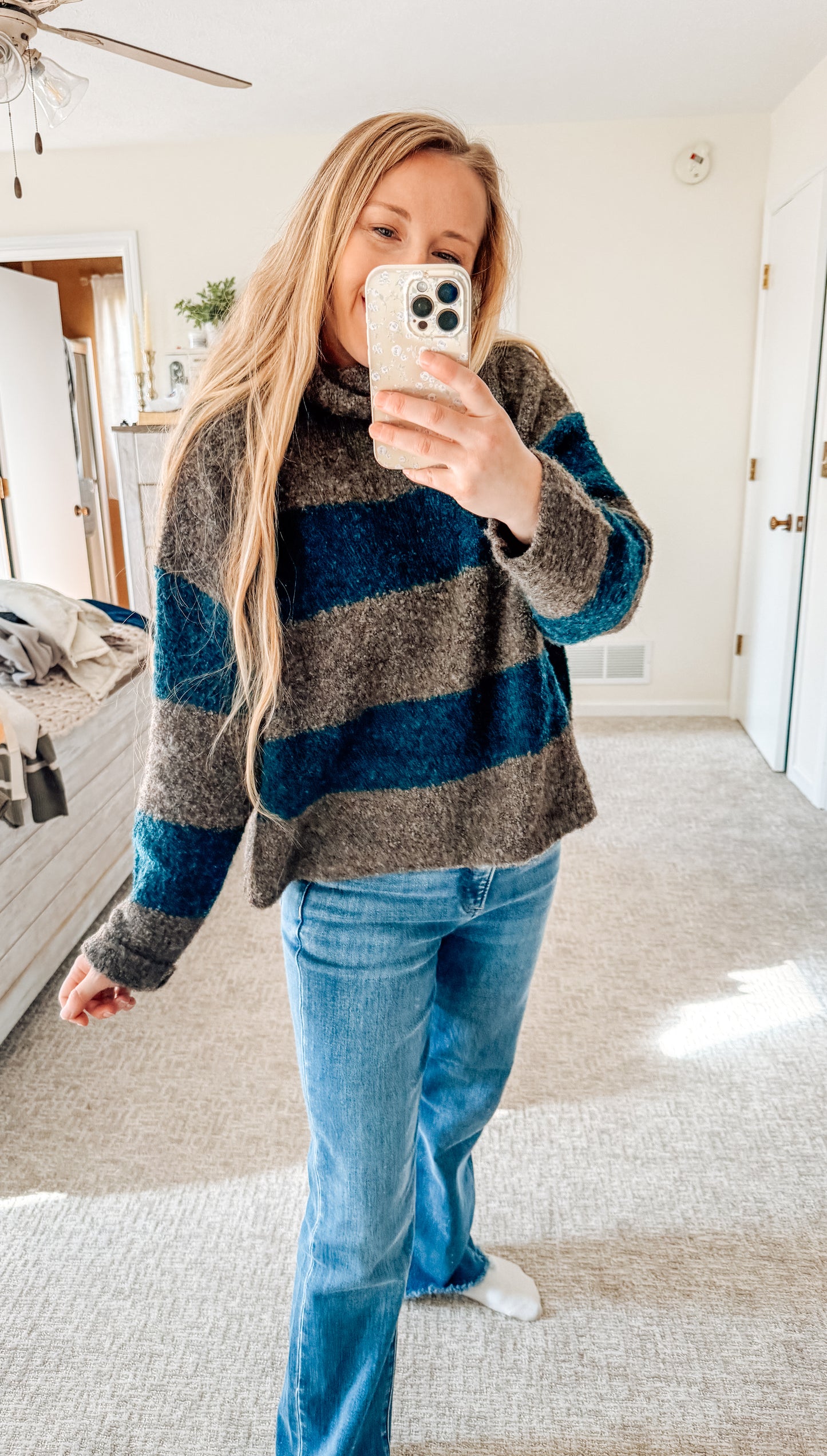 Whispered Woods Turtleneck Sweater