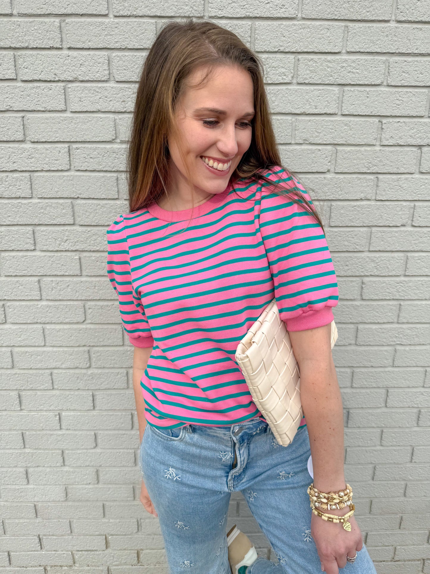 Soft Chaos Striped Top (S-XL)