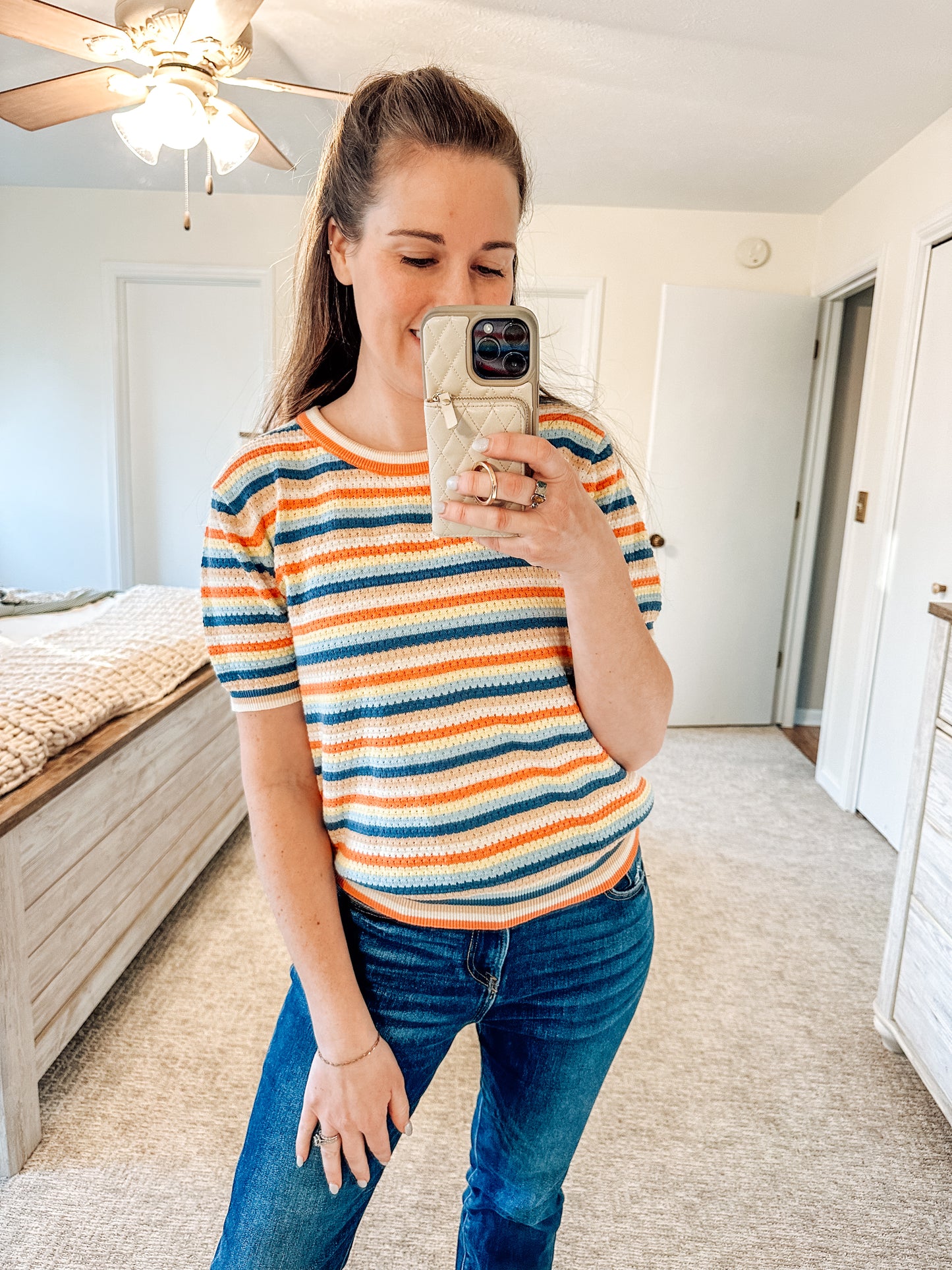 Over the Horizon Knit Top