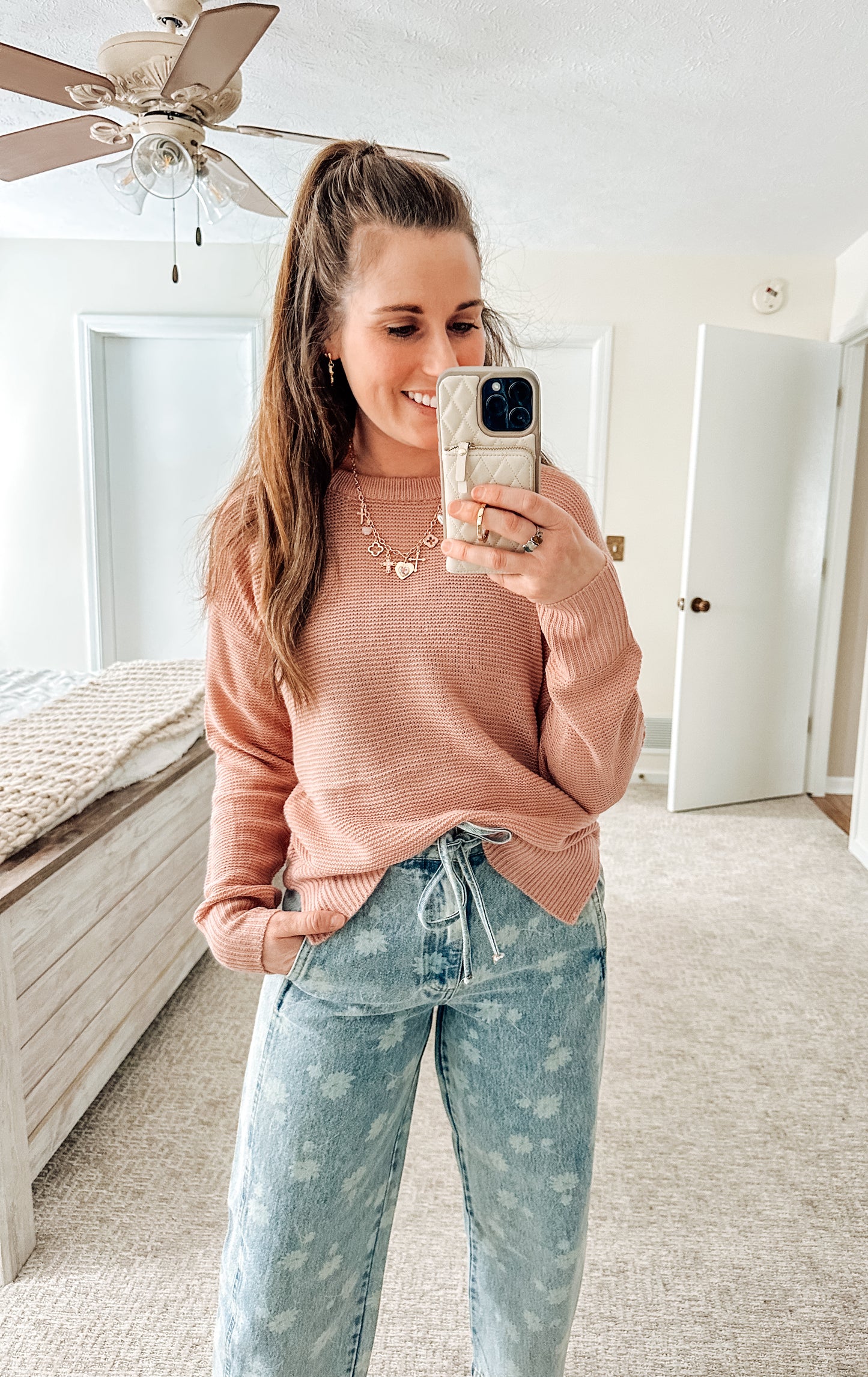 Rose` All Day Knit Sweater (S-3X)