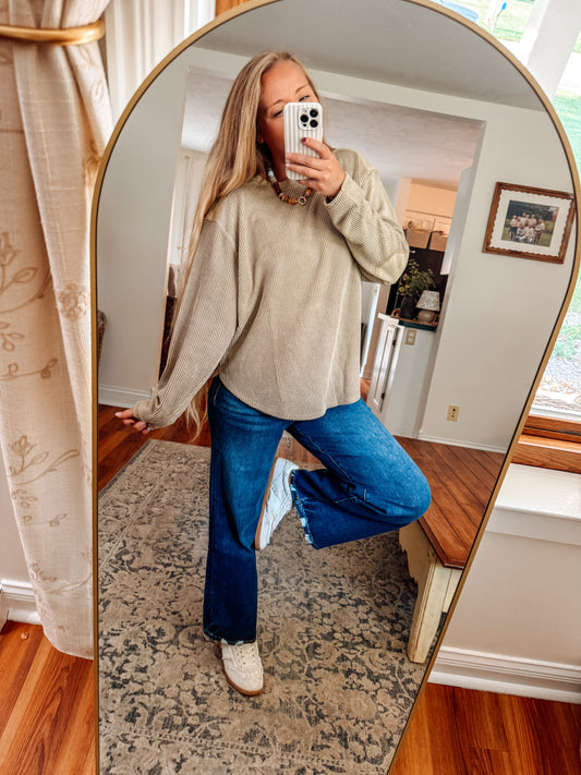 The Laid Back Knit Boxy Top
