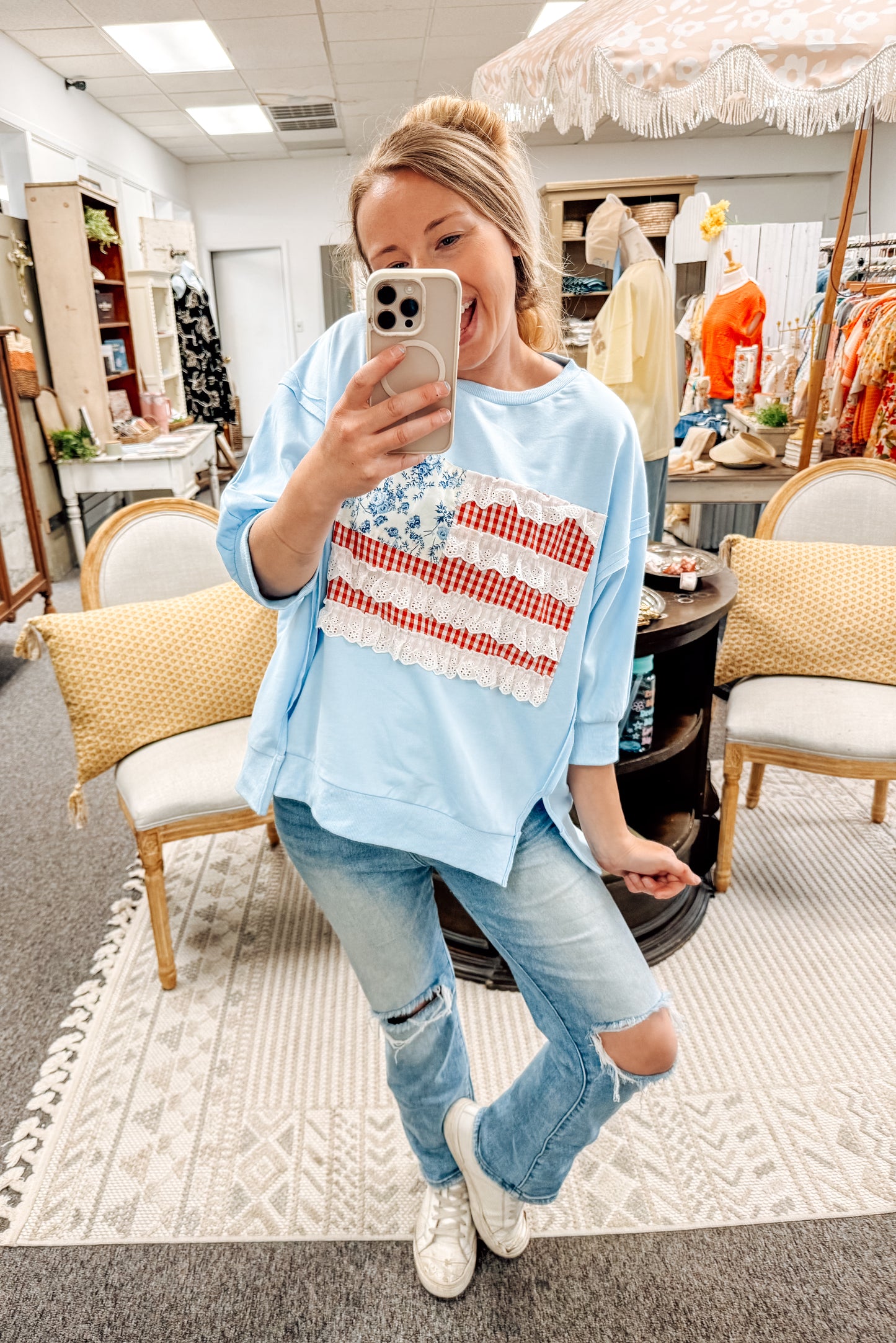 4th Of July Ready Top (S-XL)