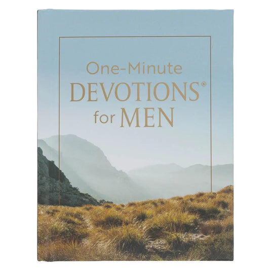 One-Minute Devotions For Men Hardcover