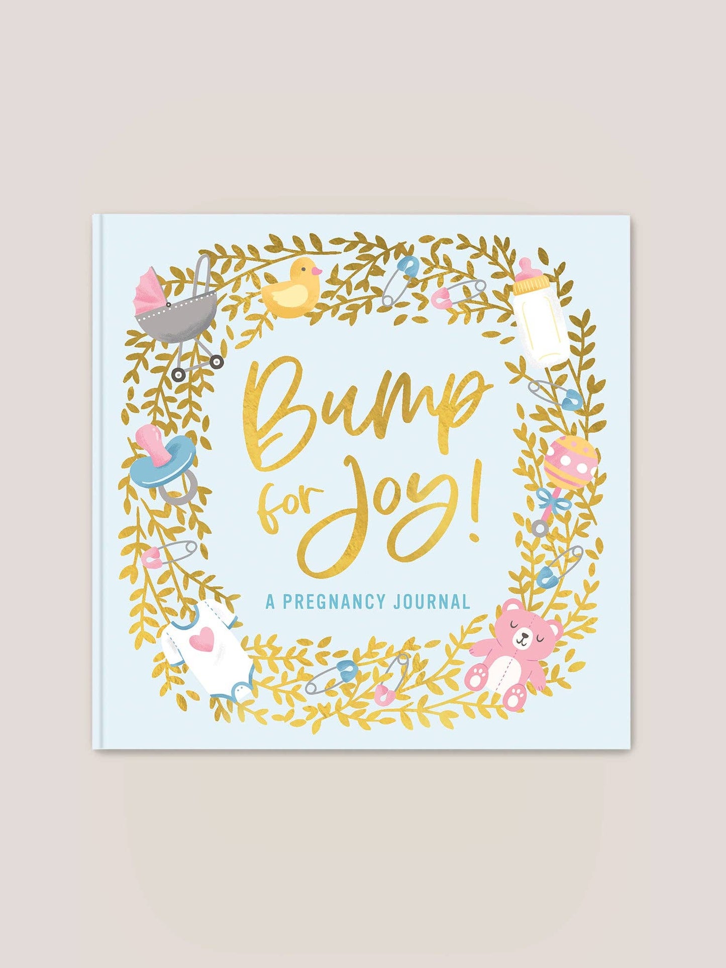 Bump For Joy Guided Journal (Blue)