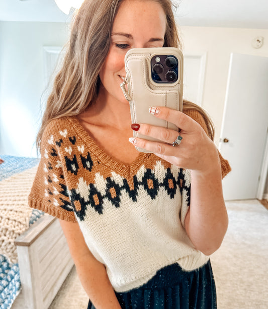 Long Live Short Sleeve Sweater