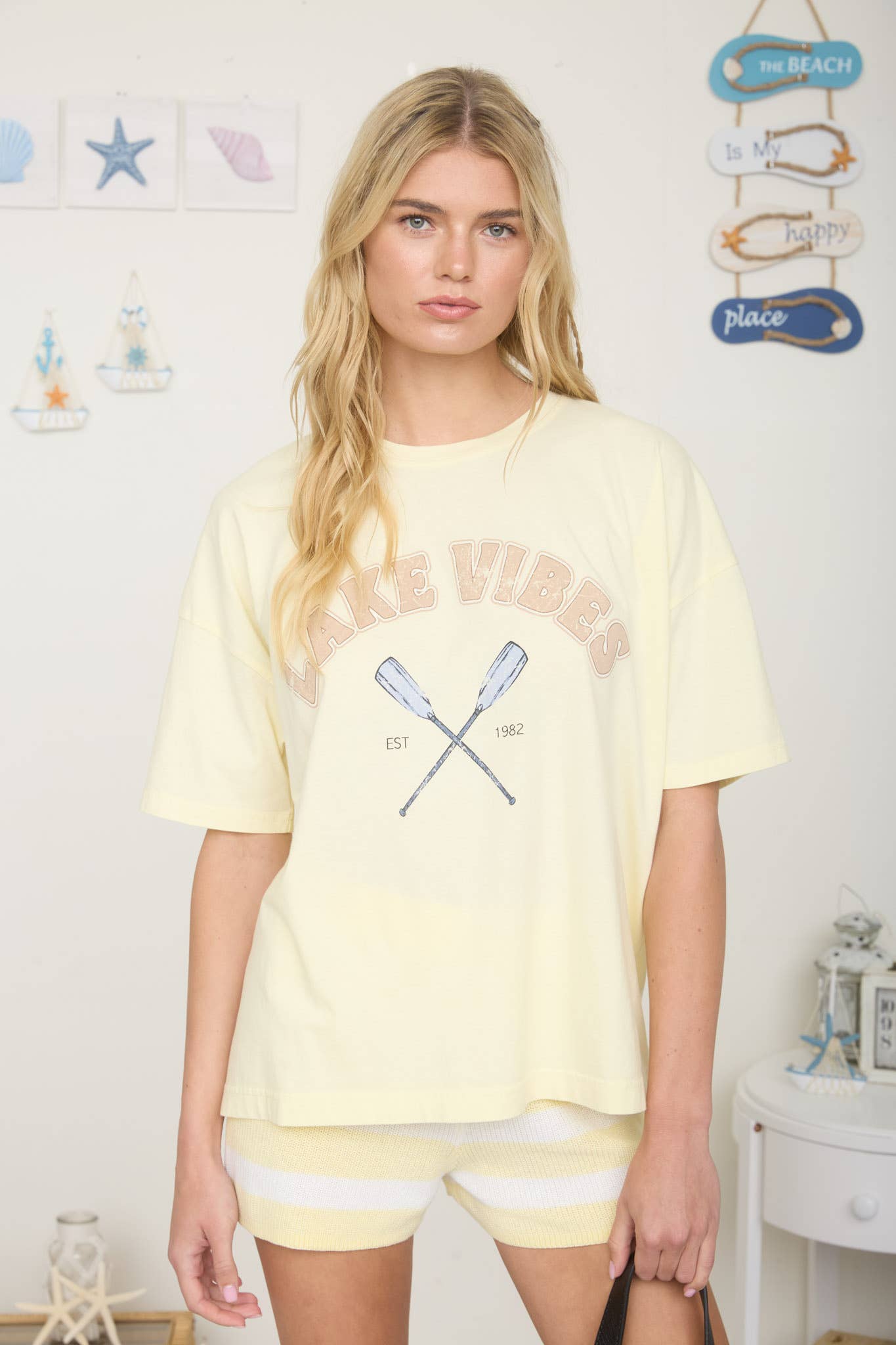 Lake Vibes Short Sleeve Top