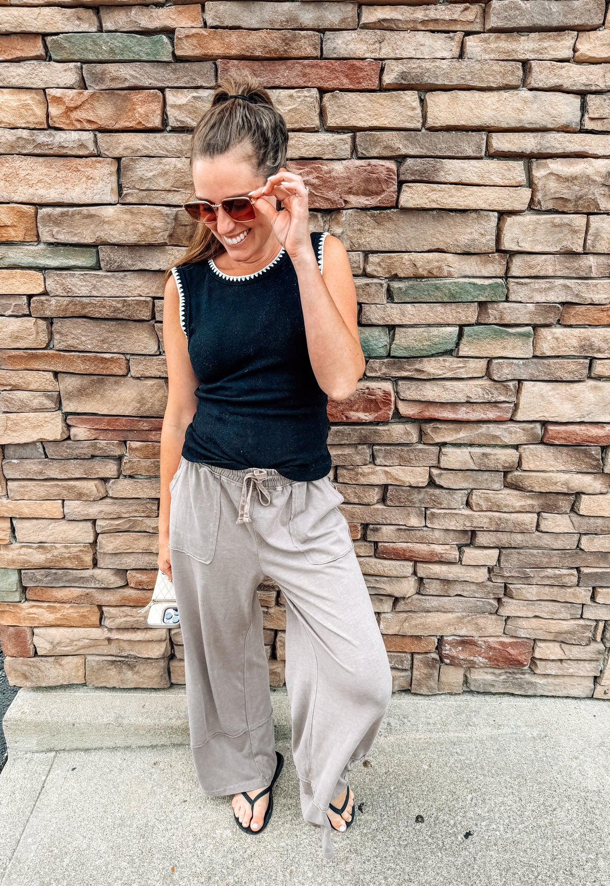 Classy Fit Contrast Tank (S-XL)