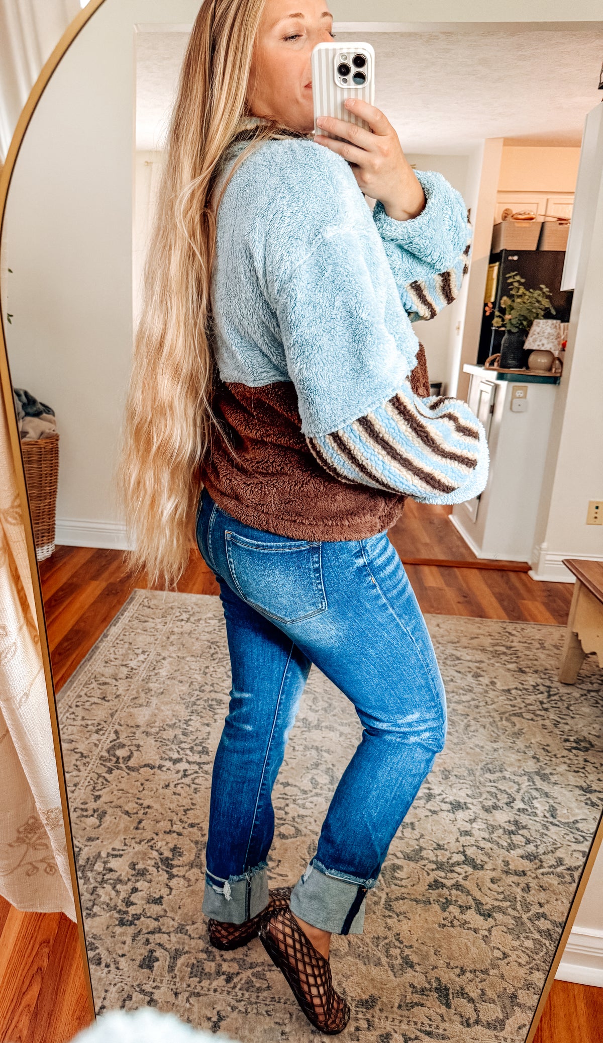 Mountain Getaway Color Block Half-Zip Pullover