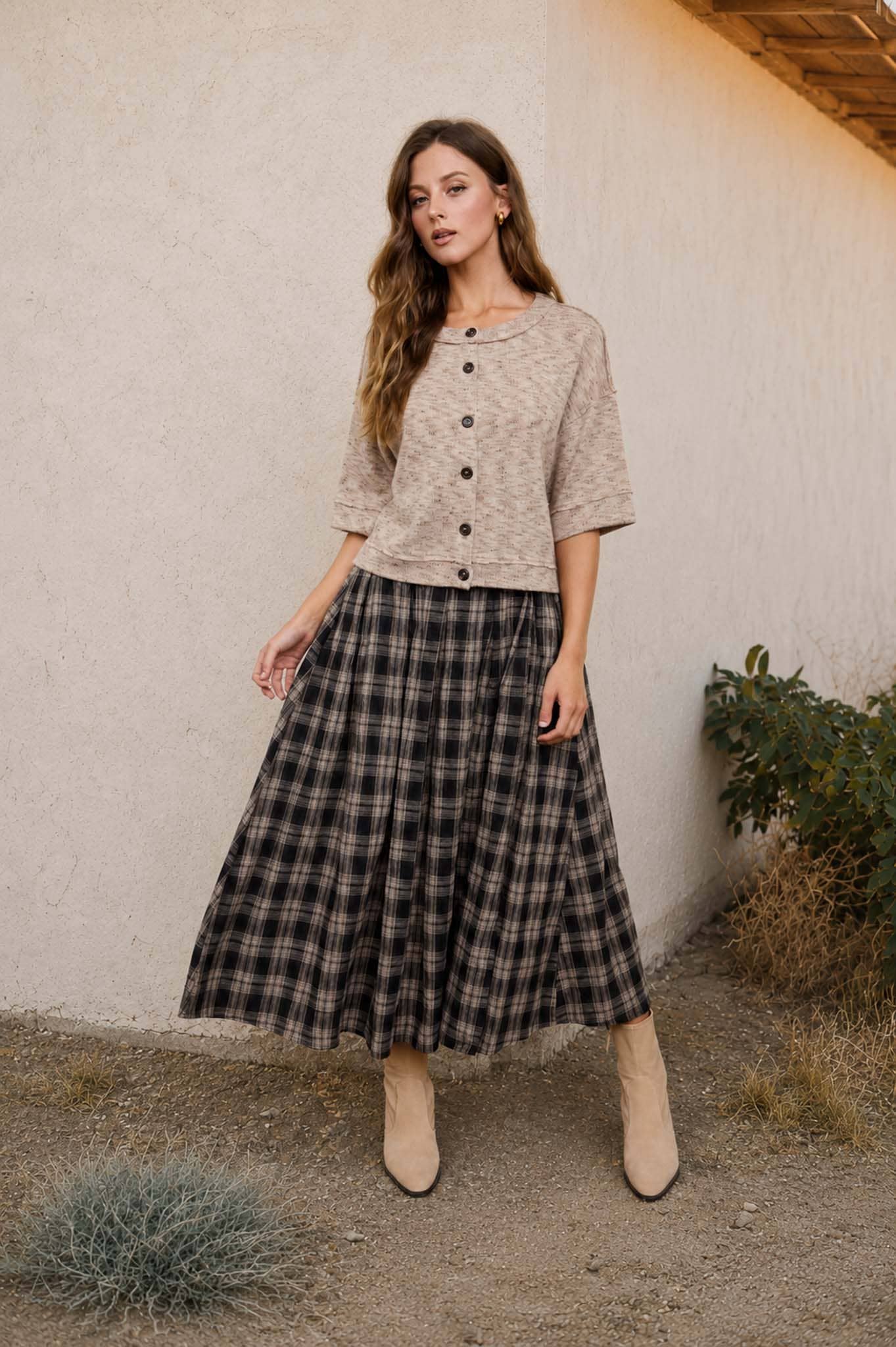 The Sandstone Short Sleeve Cardigan