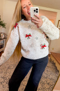 Candy Cane Holiday Sweater