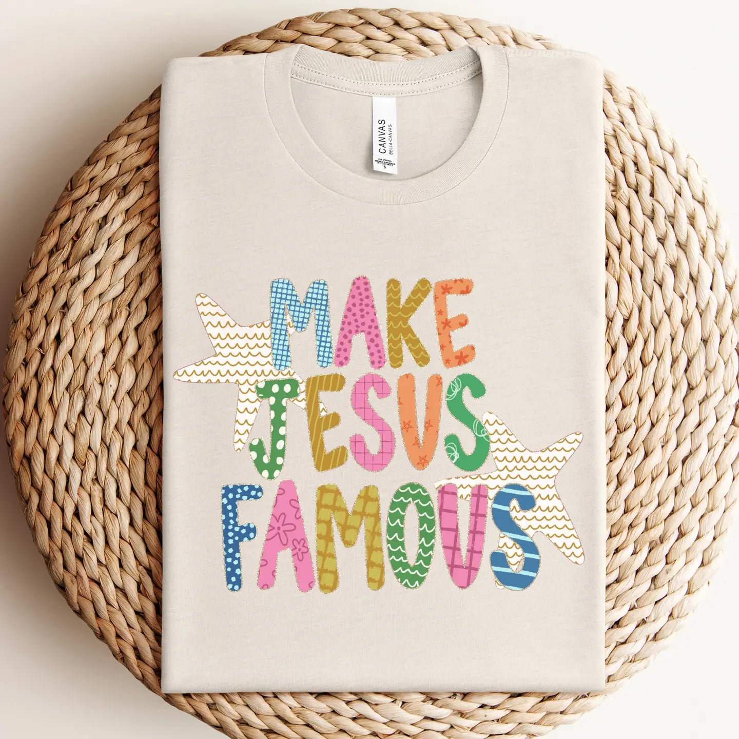 Make Jesus Famous Graphic Tee (S-3X)