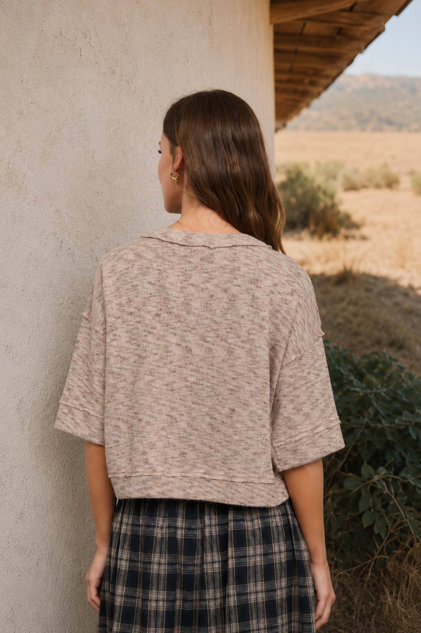 The Sandstone Short Sleeve Cardigan