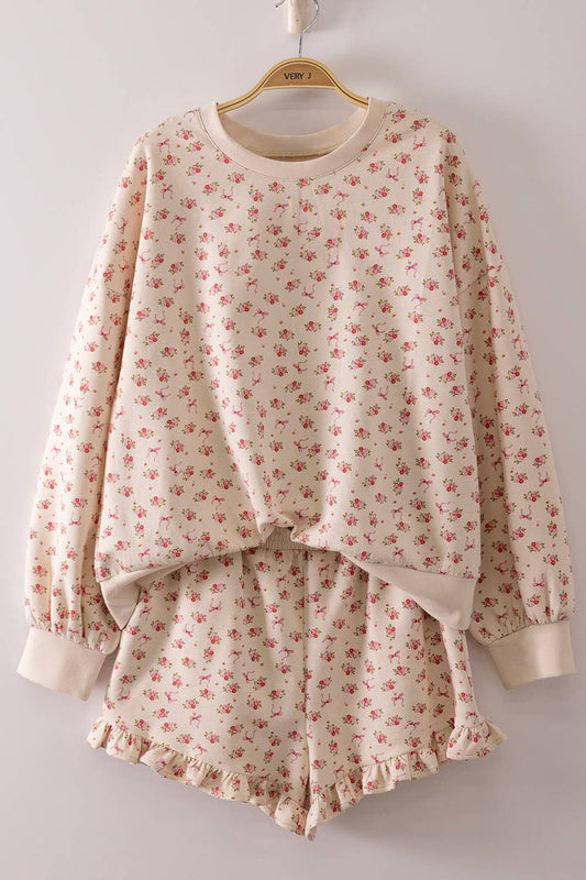 Comfy Cute Top & Shorts Set