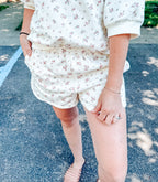 Wildflower Whim Elastic Shorts