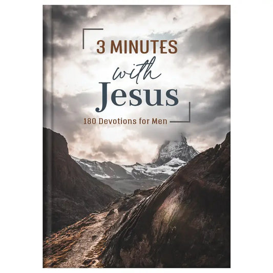 3 Minutes With Jesus Devotional For Men