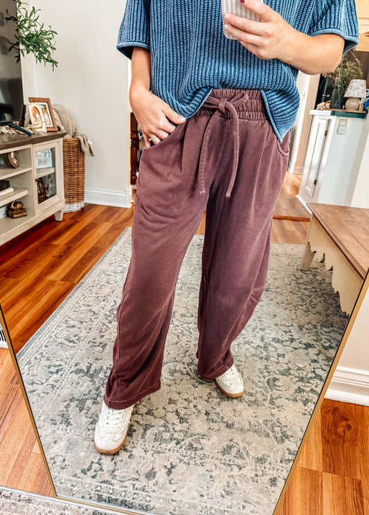 The Maroon Moment Sweatpants