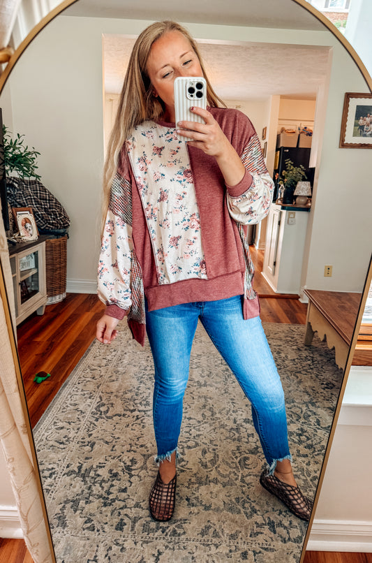 Made For Mixed Prints Top
