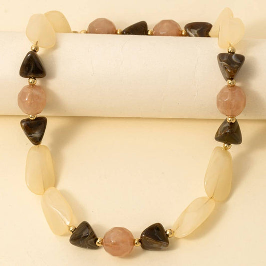 Marbled Into Fall Necklace