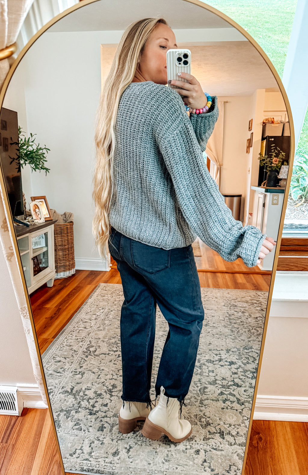Cloudy Days Grey Marled Knit Cardigan