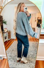 Cloudy Days Grey Marled Knit Cardigan
