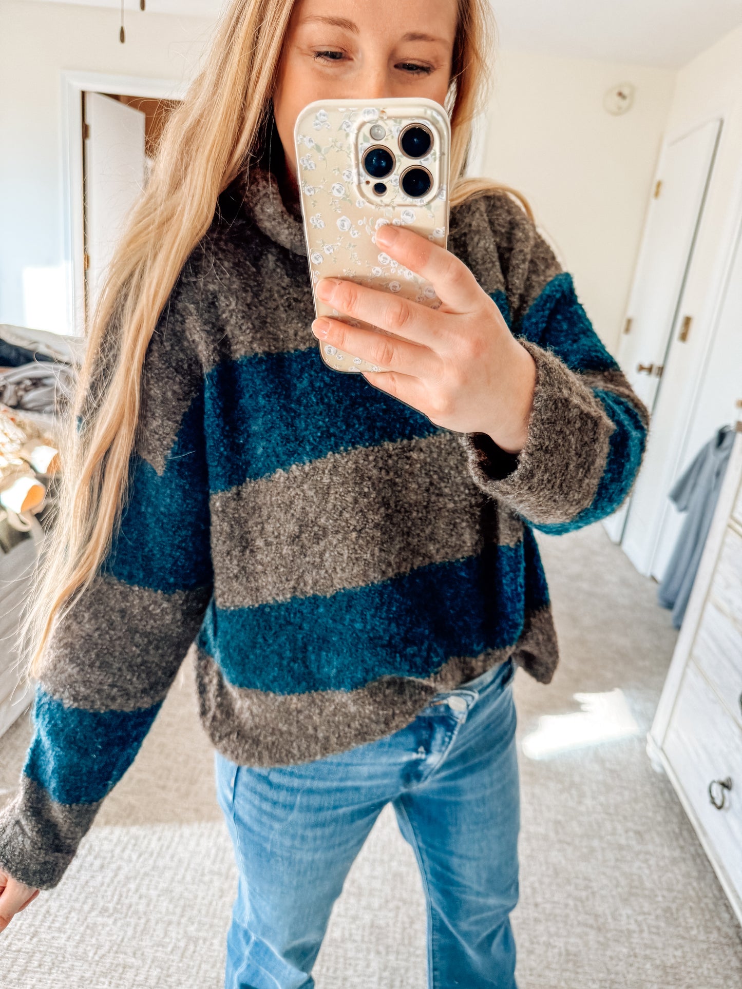 Whispered Woods Turtleneck Sweater