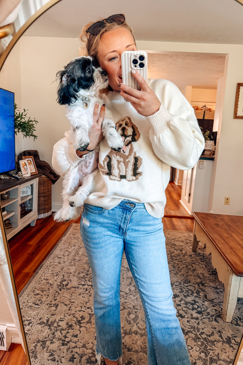 The Puppy Love Sweater(S-3X)