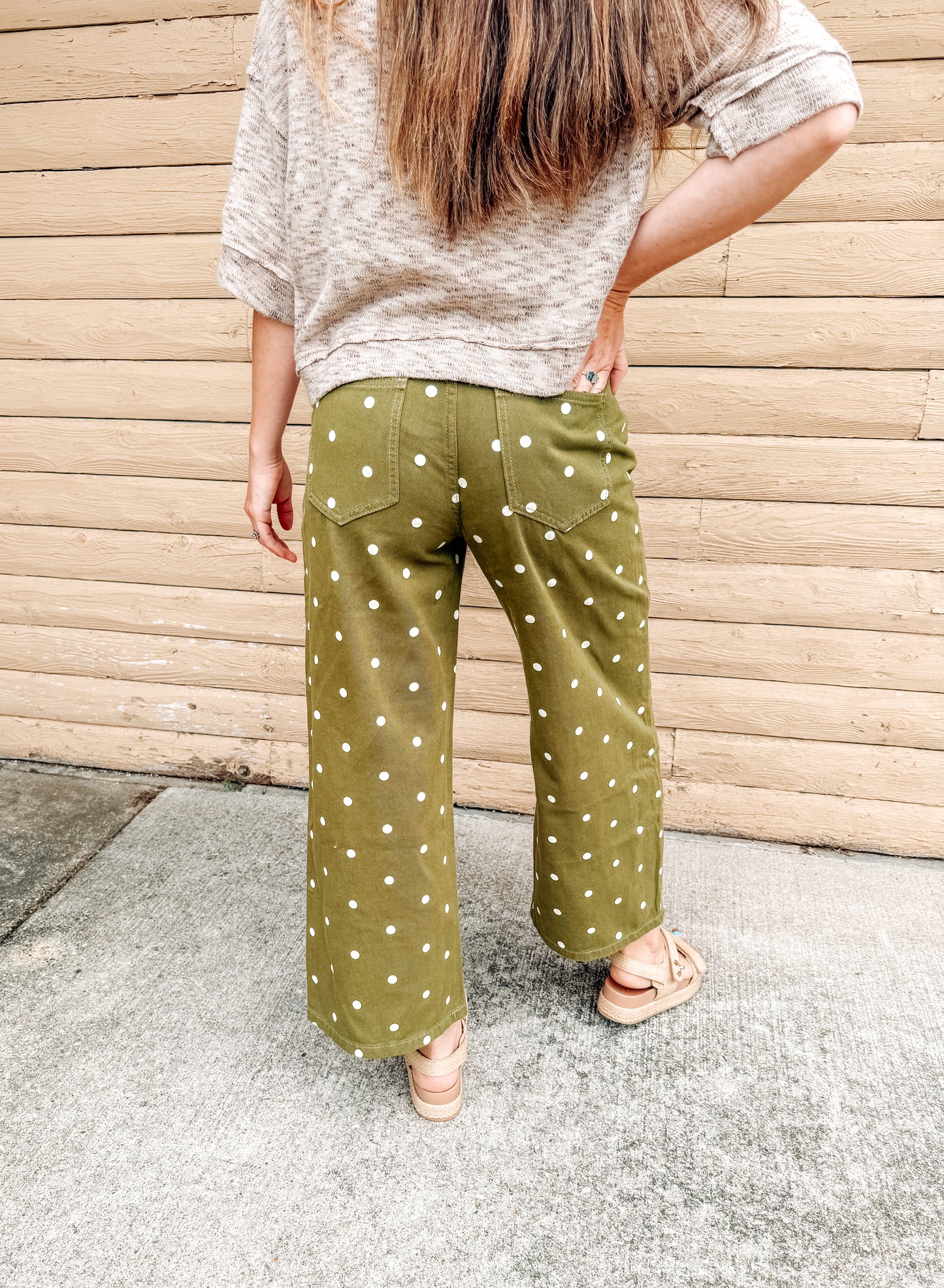 O-LIVE Dots Pants