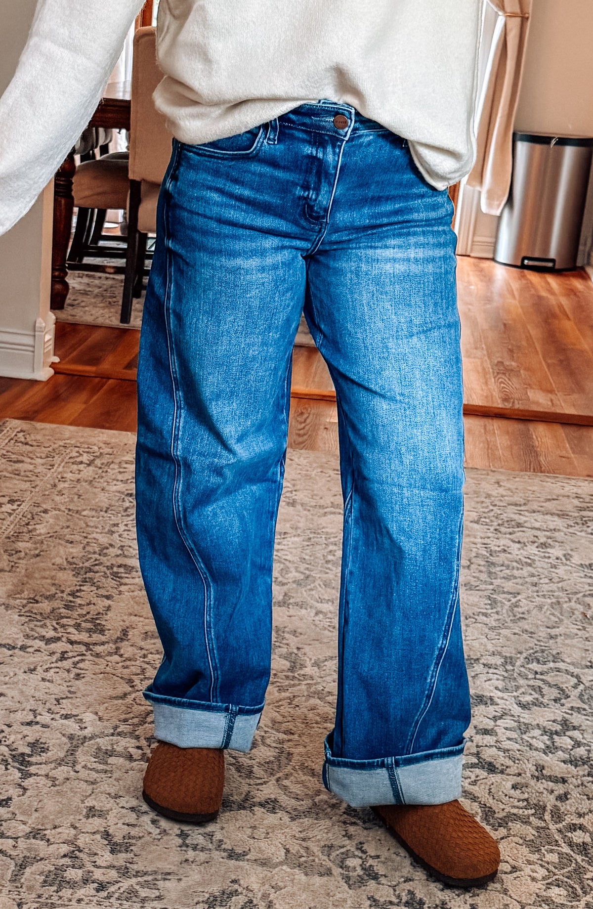Laid Back Slouchy Barrel Jeans