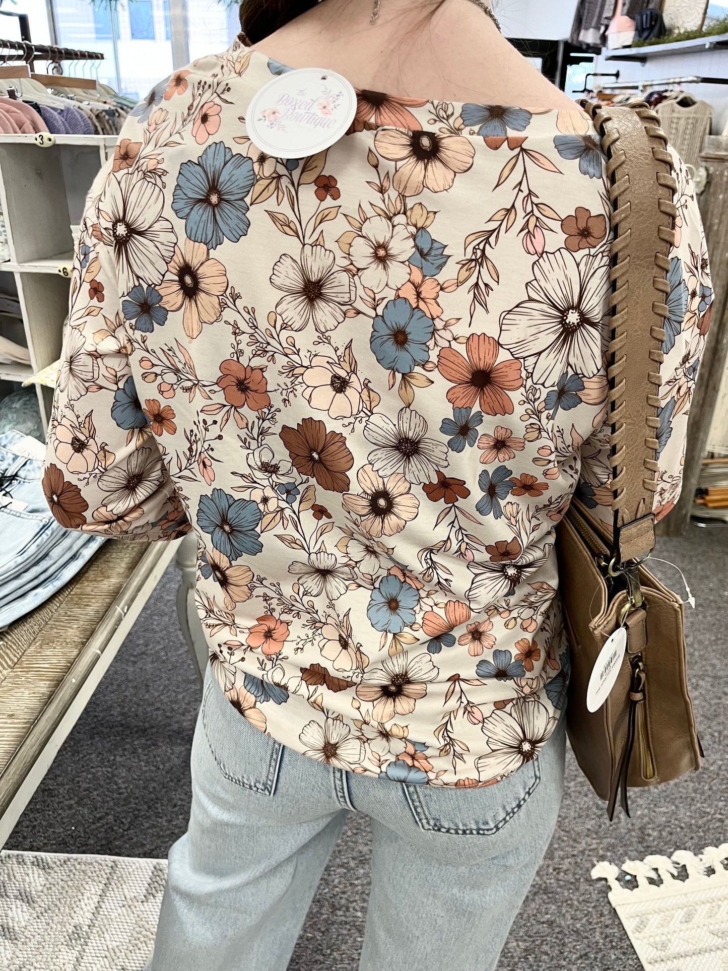 Time to Bloom Long Sleeve Top